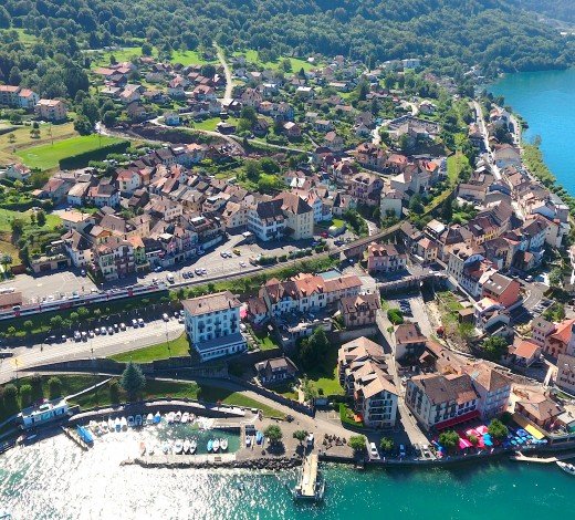 Démarrage des travaux d'aménagement à Saint-Gingolph 